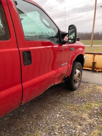 2003 Ford F550 4x4 Dump with plow for sale in Adams Basin, NY – photo 4