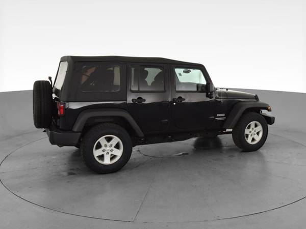 2017 Jeep Wrangler Unlimited Sport S Sport Utility 4D suv Black - -... for sale in Ronkonkoma, NY – photo 12