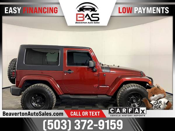 2008 Jeep Wrangler Sahara FOR ONLY 322/mo! - - by for sale in Beaverton, OR – photo 5