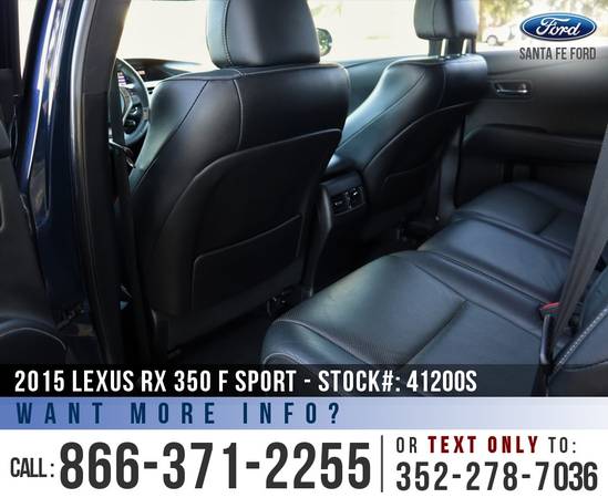 2015 Lexus RX 350 F Sport Running Board - Push to Start for sale in Alachua, GA – photo 17