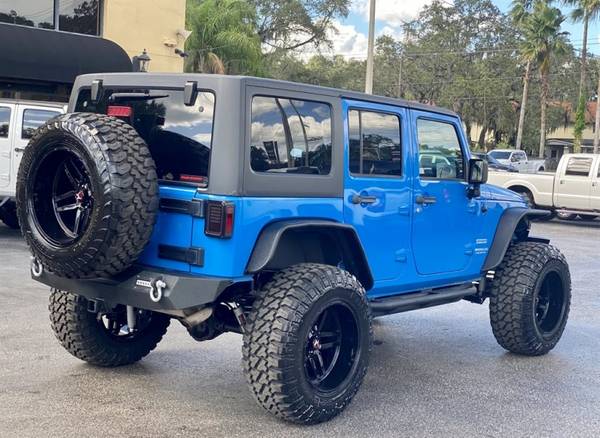 2012 Jeep Wrangler Unlimited Sport*Lifted*37" tires*Clean Carfax* -... for sale in TAMPA, FL – photo 11