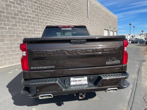 2019 Chevy Chevrolet Silverado 1500 High Country pickup Havana Brown for sale in Jerome, ID – photo 4