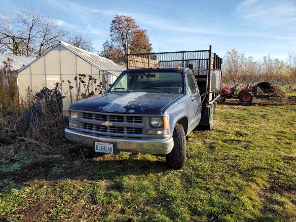Chevy Dump and Chipper - cars & trucks - by owner - vehicle... for sale in College Place, WA – photo 2