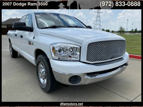2007 Dodge Ram 3500 2WD Quad Cab SRW ST Diesel - cars & trucks - by... for sale in Lewisville, TX – photo 8