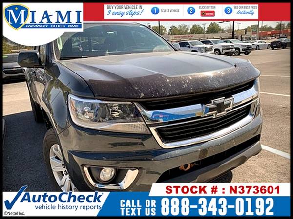 2018 Chevrolet Colorado LT 4X4 TRUCK -EZ FINANCING -LOW DOWN! - cars... for sale in Miami, OK – photo 4