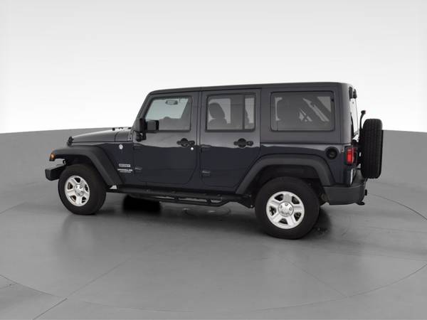2017 Jeep Wrangler Unlimited Sport SUV 4D suv Gray - FINANCE ONLINE... for sale in Springfield, IL – photo 6