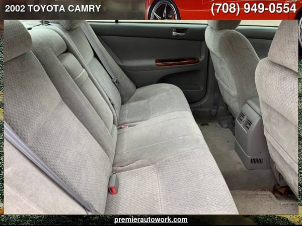 2002 TOYOTA CAMRY LE - - by dealer - vehicle for sale in Alsip, IL – photo 11