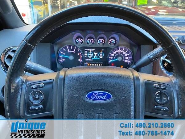 LEVELED 2012 FORD F-250 CREW CAB LARIAT 4X4 FX4 OFFROAD SHORTBED 6.7... for sale in Tempe, AZ – photo 8