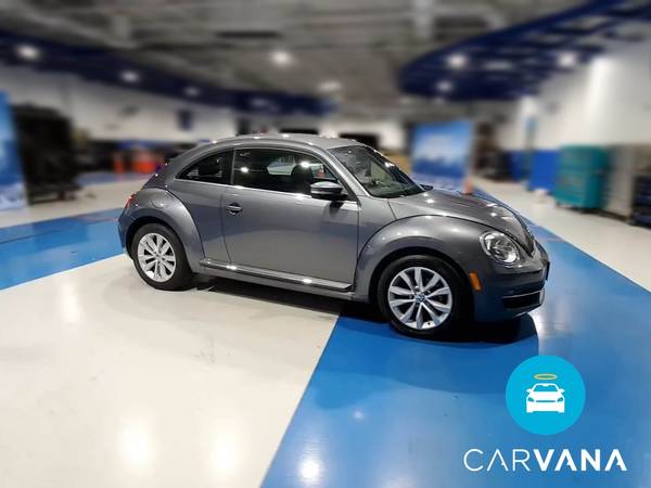 2014 VW Volkswagen Beetle TDI Hatchback 2D hatchback Gray - FINANCE... for sale in Chesapeake , VA – photo 14