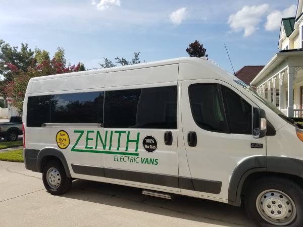 2014 Zenith electric cargo van - Promaster - - by for sale in Lakeland, FL – photo 4