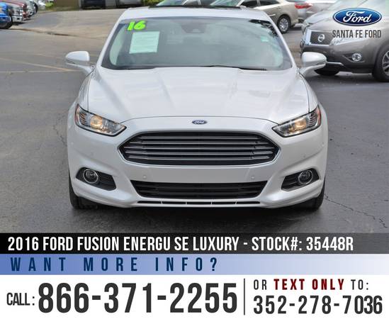 ‘16 Ford Fusion Energi SE Luxury *** SiriusXM, Sunroof, Leather *** for sale in Alachua, FL – photo 2