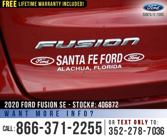 2020 FORD FUSION SE *** SAVE Over $6,000 off MSRP! *** - cars &... for sale in Alachua, FL – photo 22