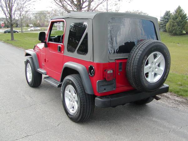 2003 Jeep Wrangler Sport - - by dealer - vehicle for sale in Romeoville, IL – photo 6
