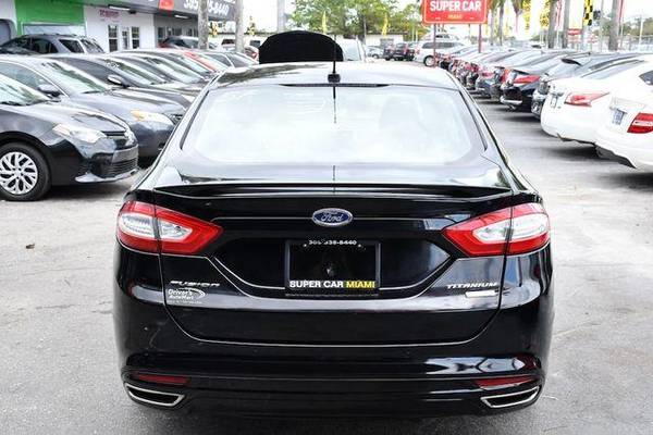 2016 Ford Fusion Titanium Sedan 4D NO CREDIT CHECK - cars & trucks -... for sale in Miami, FL – photo 6