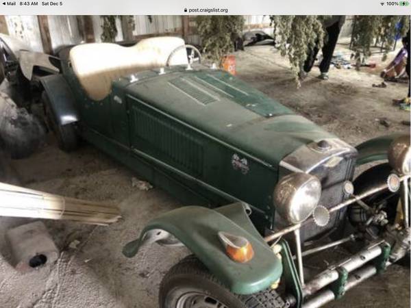 1934 Frazer Nash Kit/replica - cars & trucks - by owner - vehicle... for sale in Coopersville, MI – photo 2