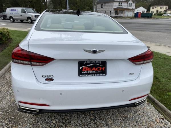 2017 Genesis G80 WARRANTY, LEATHER, PANO ROOF, HEATED/COOLED SEATS,... for sale in Norfolk, VA – photo 5