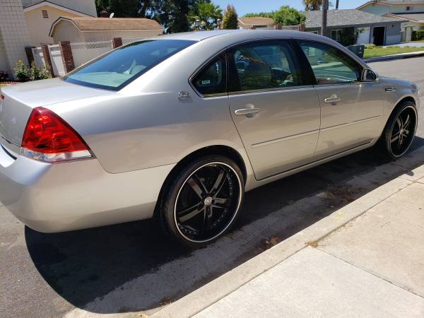 08 Chevy Impala, 22 RIMS, smogged, CLEAN, 5295 for sale in Chula vista, CA – photo 6