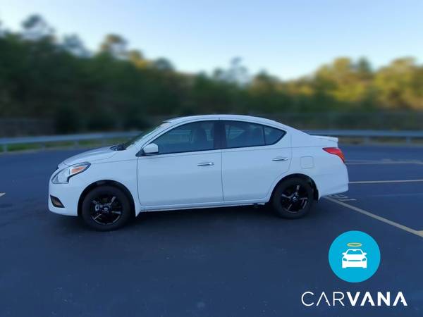2018 Nissan Versa SV Sedan 4D sedan White - FINANCE ONLINE - cars &... for sale in Fort Myers, FL – photo 4