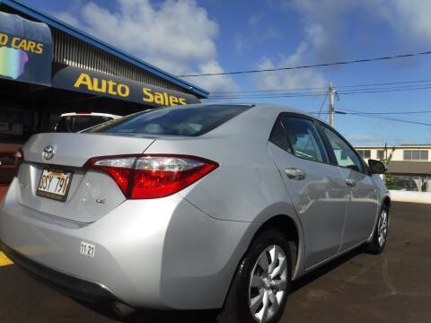 2016 TOYOTA COROLLA LE New OFF ISLAND Arrival 5/12 Low Miles READY! for sale in Lihue, HI – photo 7