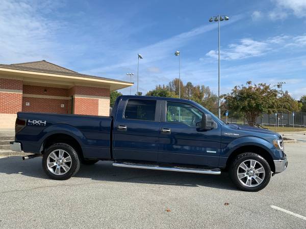 2014 Ford F-150 Blue 4WD F150 Crew Cab Low Miles Leather Longbed for sale in Douglasville, AL – photo 6