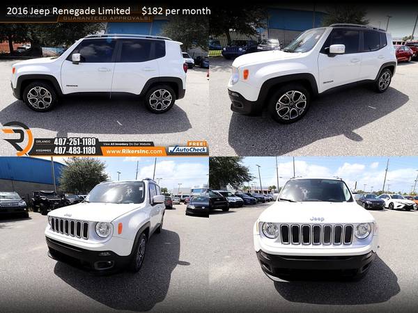 $206/mo - 2016 Jeep Cherokee Latitude - 100 Approved! - cars &... for sale in Kissimmee, FL – photo 20