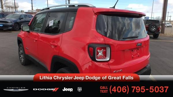 2017 Jeep Renegade Limited 4x4 - - by dealer - vehicle for sale in Great Falls, MT – photo 8