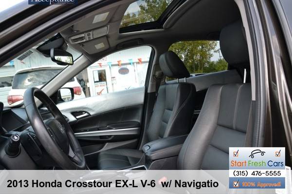 2013 HONDA CROSSTOUR EX-L V-6 W/ NAVIGATION - cars & trucks - by... for sale in Syracuse, NY – photo 9