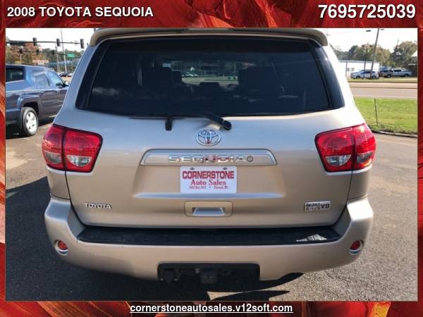 2008 TOYOTA SEQUOIA SR5 - cars & trucks - by dealer - vehicle... for sale in Flowood, MS – photo 3