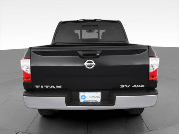 2019 Nissan Titan Crew Cab SV Pickup 4D 5 1/2 ft pickup Black - -... for sale in Charleston, SC – photo 9