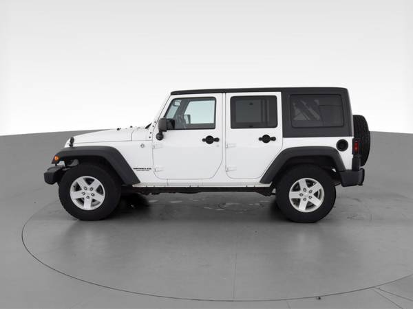 2015 Jeep Wrangler Unlimited Sport S SUV 4D suv White - FINANCE... for sale in Green Bay, WI – photo 5