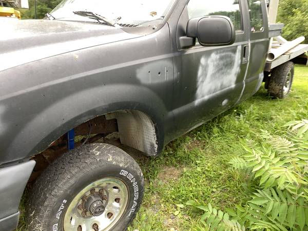 1999 FORD F250 4X4 XCAB FLAT BED GOOD OLE TRUCK LOW PRICE - cars &... for sale in Gorham, ME – photo 11
