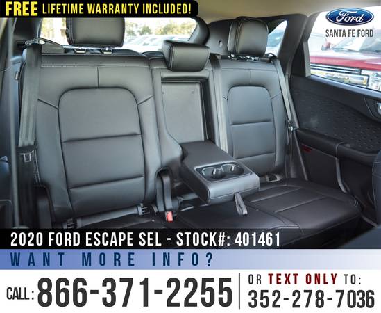 2020 FORD ESCAPE SEL SAVE Over 5, 000 off MSRP! - cars & for sale in Alachua, FL – photo 17