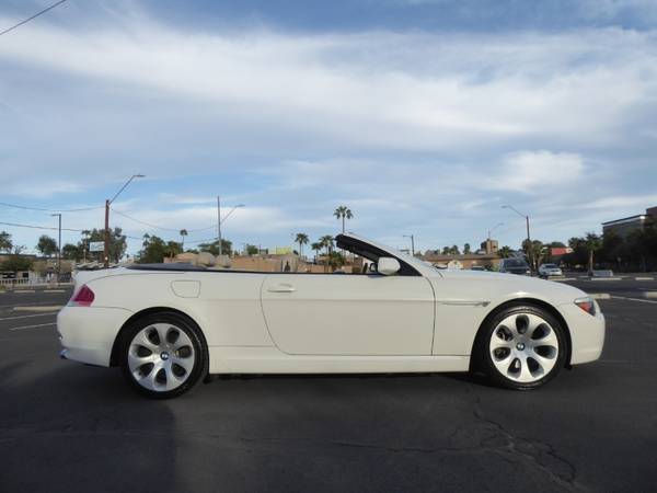 2005 BMW 6-SERIES 645CI 2DR CONVERTIBLE with Aluminum front/rear... for sale in Phoenix, AZ – photo 6