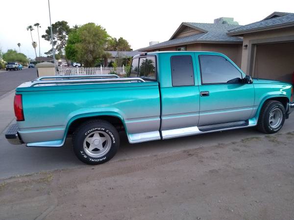 1995 Chevy Silverado xcab conversion package Cleanest youll - cars for sale in Phoenix, AZ – photo 5