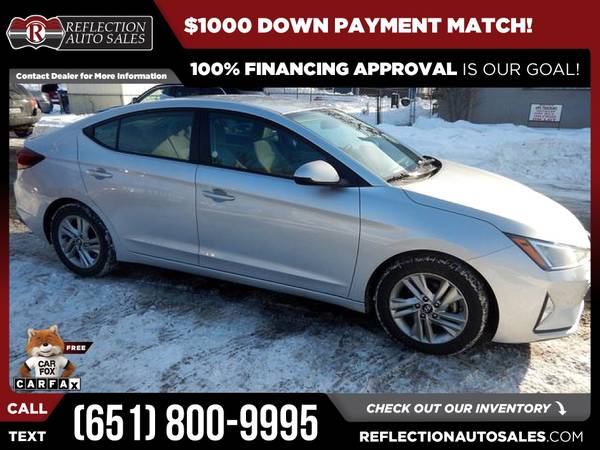 2019 Hyundai Elantra SEL FOR ONLY 287/mo! - - by for sale in Oakdale, MN – photo 9