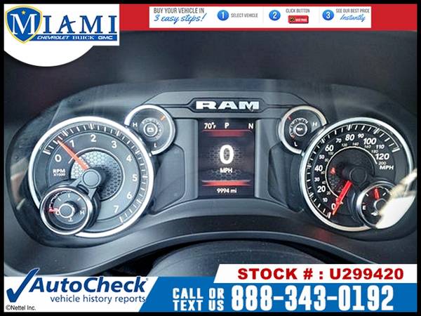 2020 RAM 1500 Big Horn/Lone Star 4WD TRUCK -EZ FINANCING -LOW DOWN!... for sale in Miami, MO – photo 10