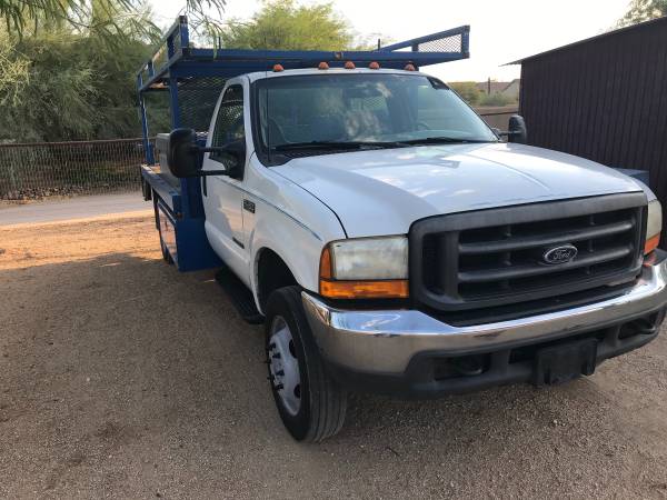 2000 Ford F-450 dually diesel 7.3 flat bed - cars & trucks - by... for sale in Phoenix, AZ – photo 18