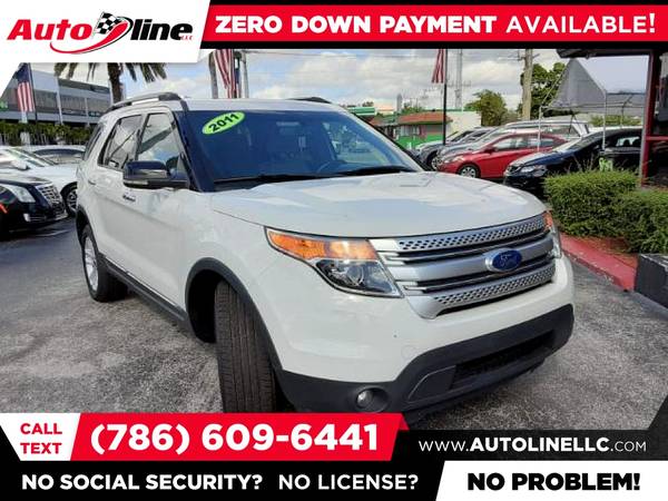 2011 Ford Explorer 2011 Ford Explorer XLT FOR ONLY 160/mo! - cars & for sale in Hallandale, FL – photo 7