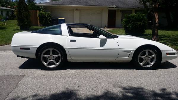 1996 Corvette Coupe LT1 Package with Clear Removable Targa Top for sale in Clearwater, FL – photo 3