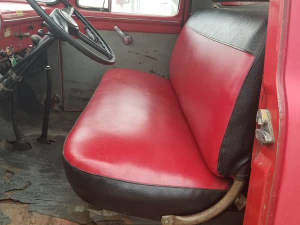 1955 Ford f600 firetruck 6k miles still for sale buyer never showed for sale in Rothsay, MN – photo 3