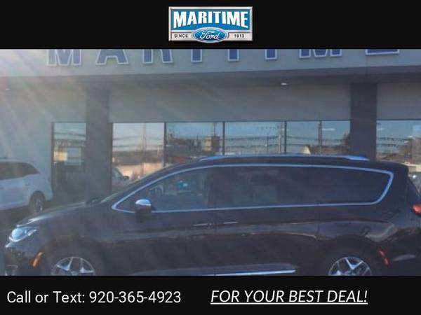 2017 Chrysler Pacifica Limited van Maroon - cars & trucks - by... for sale in Manitowoc, WI