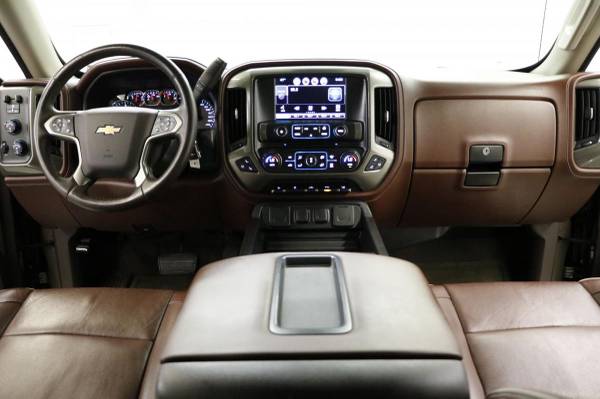 SLEEK Brown SILVERADO 2015 Chevrolet 1500 HIGH COUNTRY 4X4 4WD for sale in Clinton, IN – photo 6