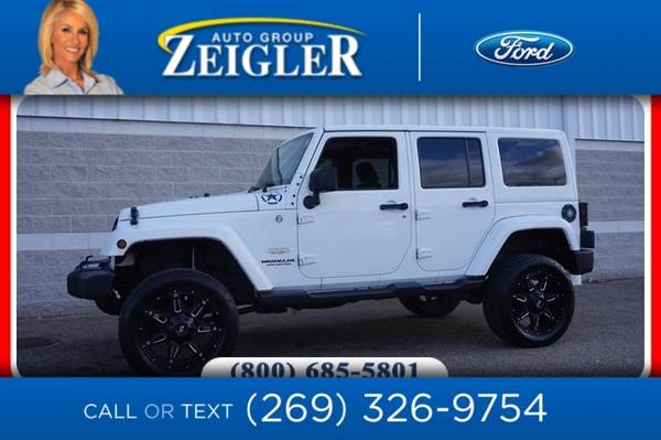 *2015* *Jeep* *Wrangler Unlimited* *Unlimited Sahara* - cars &... for sale in Plainwell, MI – photo 5