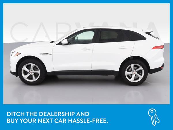 2017 Jag Jaguar FPACE 35t Premium Sport Utility 4D suv White for sale in Worcester, MA – photo 4