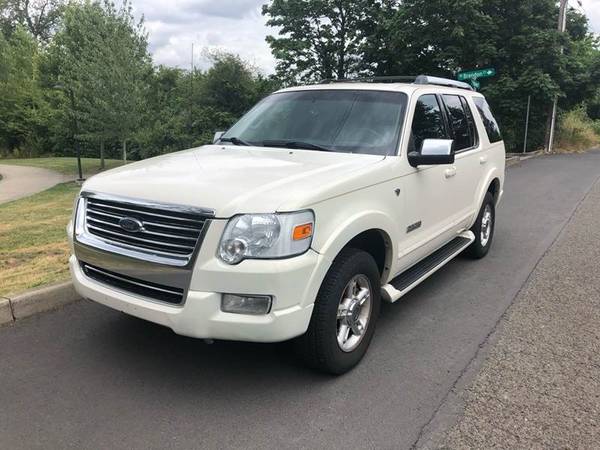 2007 Ford Explorer 4x4 Limited 4dr SUV *CLEAN TITLE (White) for sale in Milwaukie, OR – photo 3