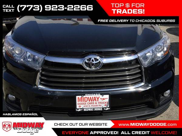 2016 Toyota Highlander XLE V6 V 6 V-6 AWD FOR ONLY 401/mo! - cars & for sale in Chicago, IL – photo 9