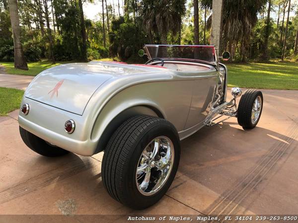 1932 Ford Roadster Hot Rod, less than 2,000 miles since build! Head tu for sale in Naples, FL – photo 3