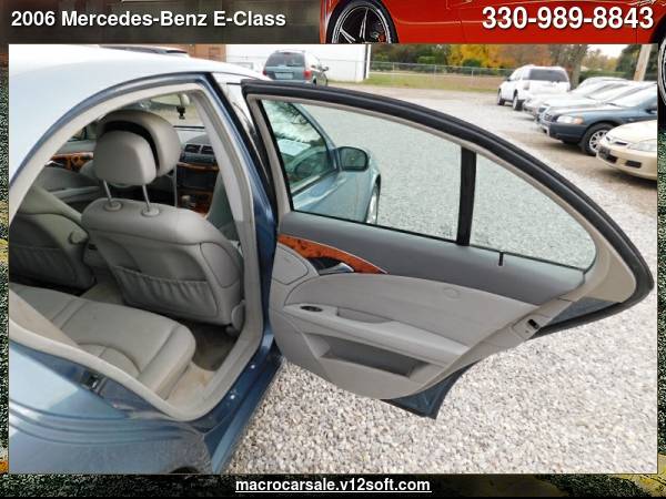 2006 Mercedes-Benz E-Class E 350 4dr Sedan with - cars & trucks - by... for sale in Akron, OH – photo 22