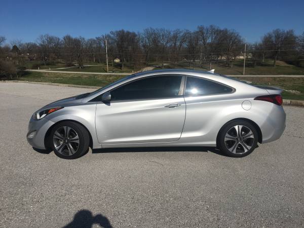 2014 Hyundai Elantra Coupe Silver Low Miles Super Clean - cars & for sale in Springfield, MO – photo 3