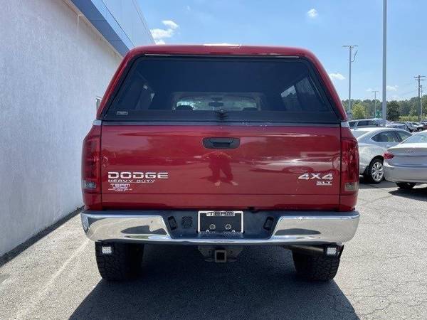 2003 Dodge Ram 2500 pickup Red - - by dealer - vehicle for sale in Swansboro, NC – photo 5